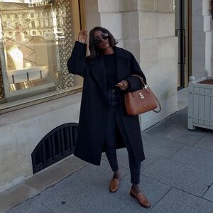 Topshop Jamie Jeans dark wash blue